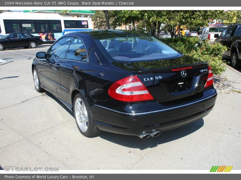 Black Opal Metallic / Charcoal 2004 Mercedes-Benz CLK 55 AMG Coupe