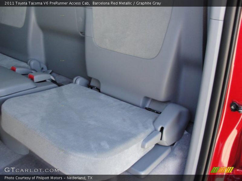 Barcelona Red Metallic / Graphite Gray 2011 Toyota Tacoma V6 PreRunner Access Cab