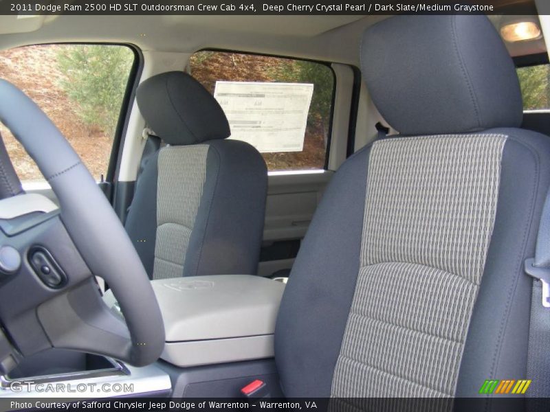 Deep Cherry Crystal Pearl / Dark Slate/Medium Graystone 2011 Dodge Ram 2500 HD SLT Outdoorsman Crew Cab 4x4