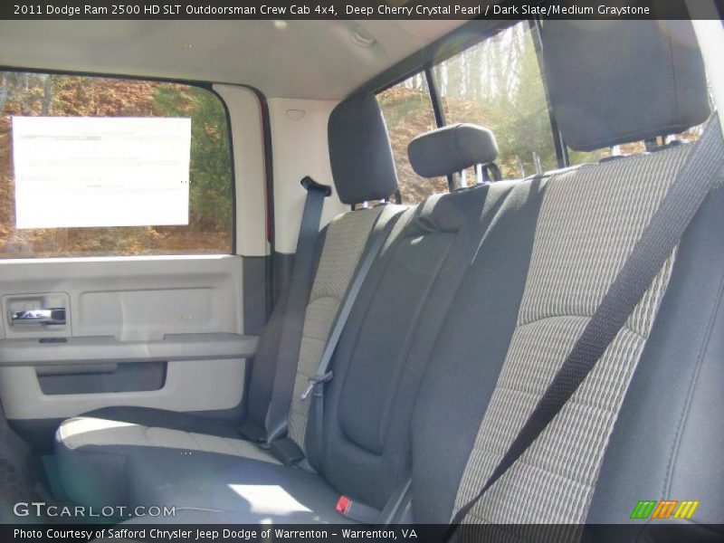Deep Cherry Crystal Pearl / Dark Slate/Medium Graystone 2011 Dodge Ram 2500 HD SLT Outdoorsman Crew Cab 4x4