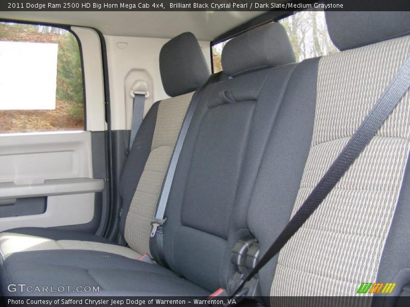  2011 Ram 2500 HD Big Horn Mega Cab 4x4 Dark Slate/Medium Graystone Interior