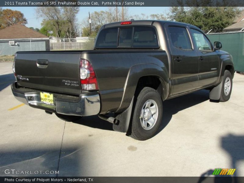 Pyrite Mica / Sand Beige 2011 Toyota Tacoma V6 SR5 PreRunner Double Cab