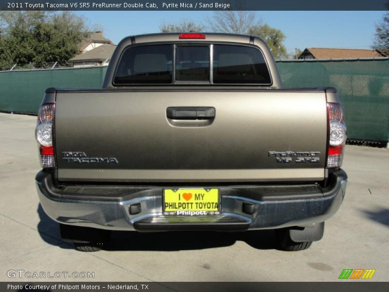 Pyrite Mica / Sand Beige 2011 Toyota Tacoma V6 SR5 PreRunner Double Cab