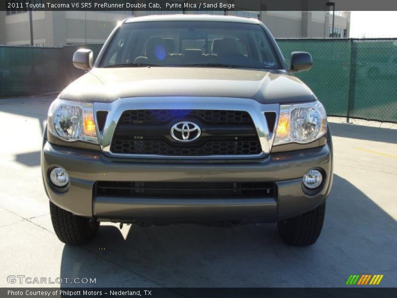 Pyrite Mica / Sand Beige 2011 Toyota Tacoma V6 SR5 PreRunner Double Cab