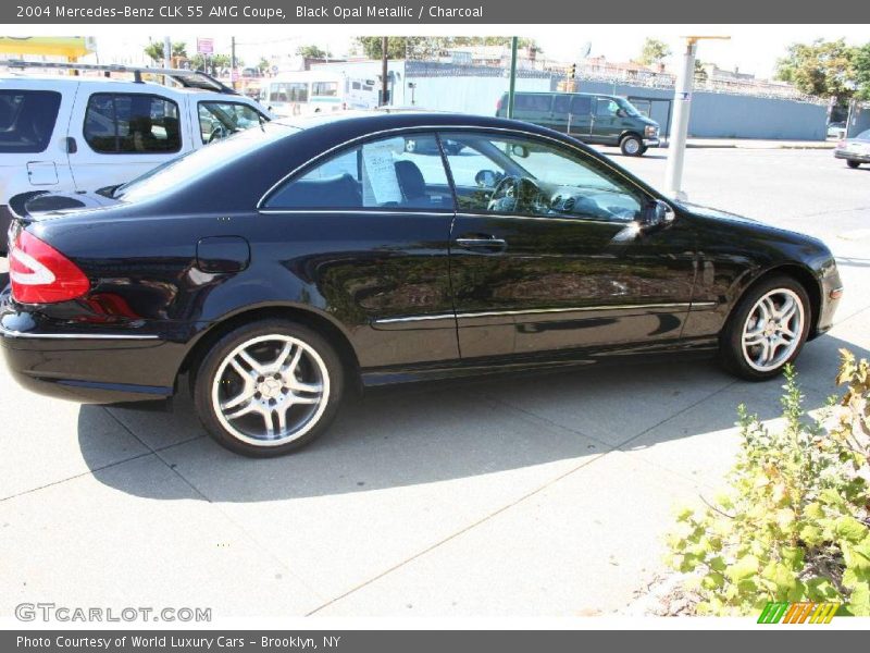 Black Opal Metallic / Charcoal 2004 Mercedes-Benz CLK 55 AMG Coupe