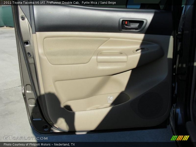 Pyrite Mica / Sand Beige 2011 Toyota Tacoma V6 SR5 PreRunner Double Cab