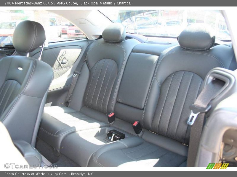 Black Opal Metallic / Charcoal 2004 Mercedes-Benz CLK 55 AMG Coupe