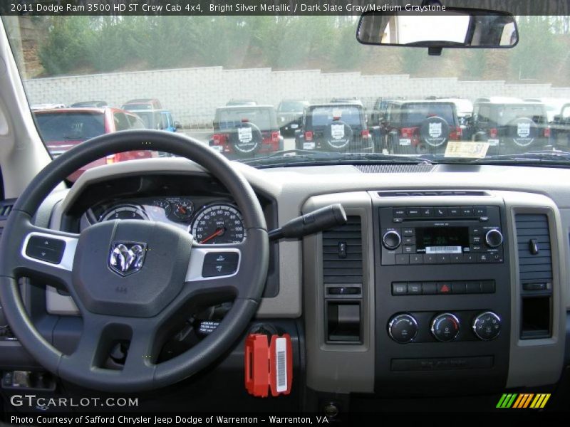 Dashboard of 2011 Ram 3500 HD ST Crew Cab 4x4