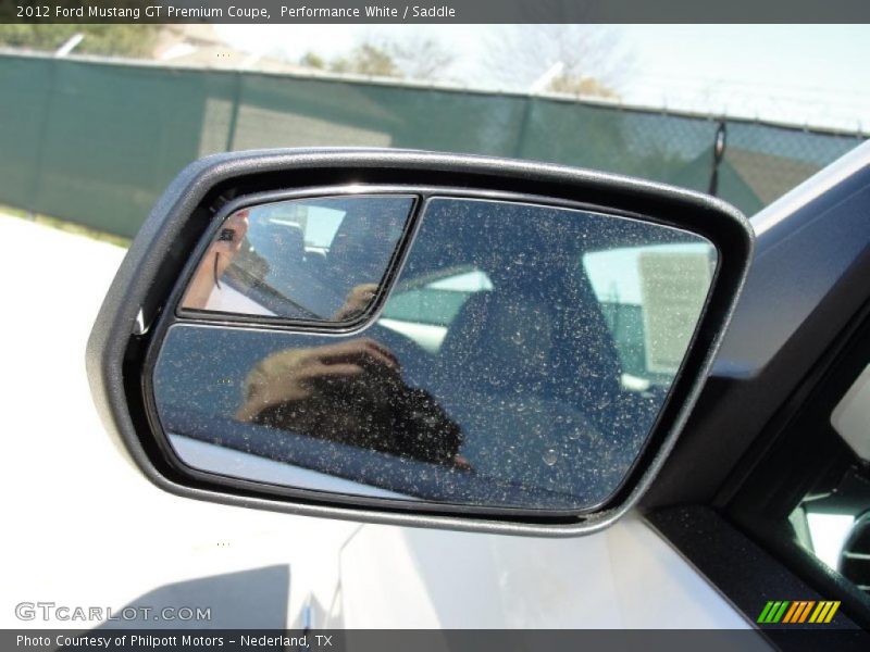 Performance White / Saddle 2012 Ford Mustang GT Premium Coupe