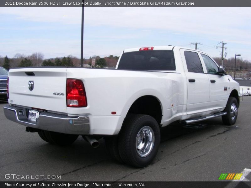  2011 Ram 3500 HD ST Crew Cab 4x4 Dually Bright White