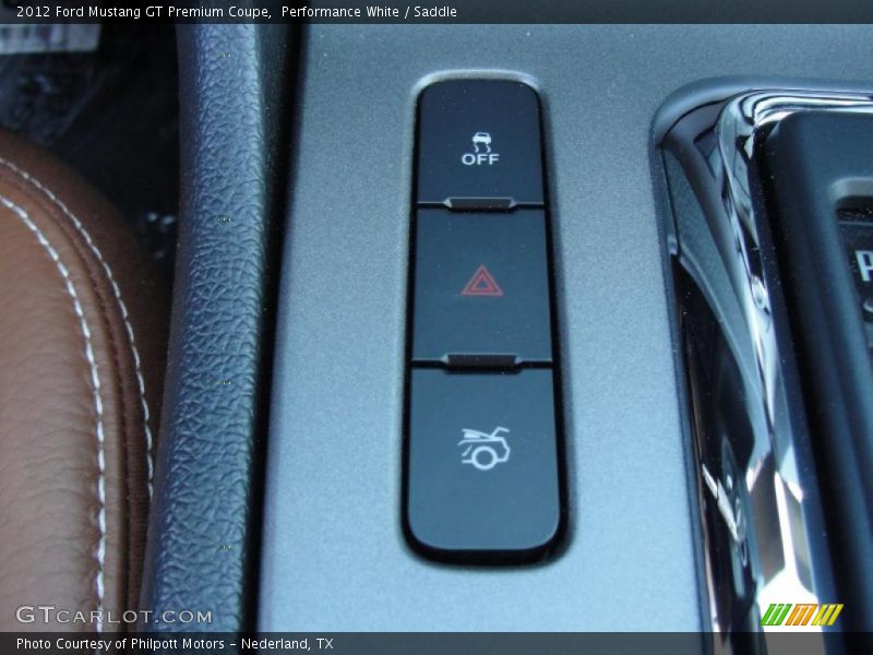 Controls of 2012 Mustang GT Premium Coupe