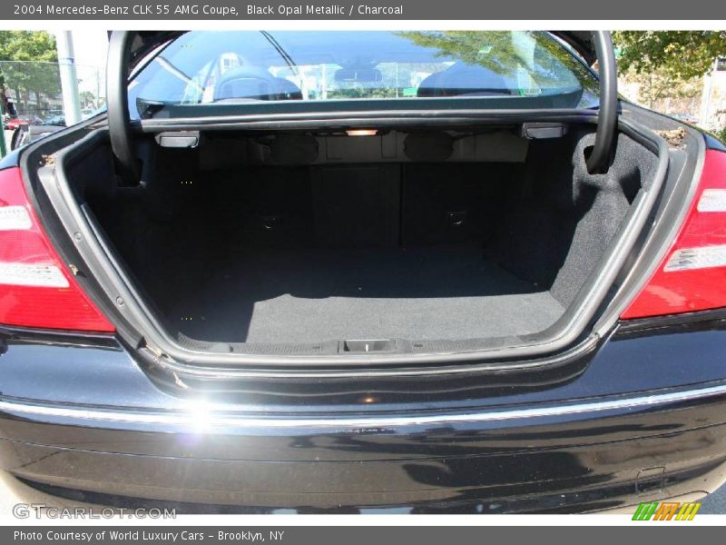 Black Opal Metallic / Charcoal 2004 Mercedes-Benz CLK 55 AMG Coupe