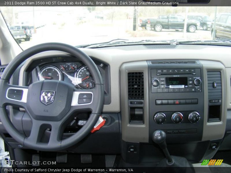  2011 Ram 3500 HD ST Crew Cab 4x4 Dually 6 Speed Manual Shifter