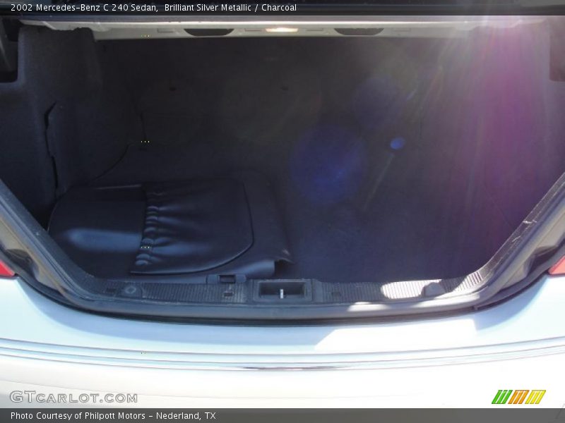 Brilliant Silver Metallic / Charcoal 2002 Mercedes-Benz C 240 Sedan