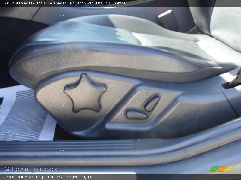 Brilliant Silver Metallic / Charcoal 2002 Mercedes-Benz C 240 Sedan