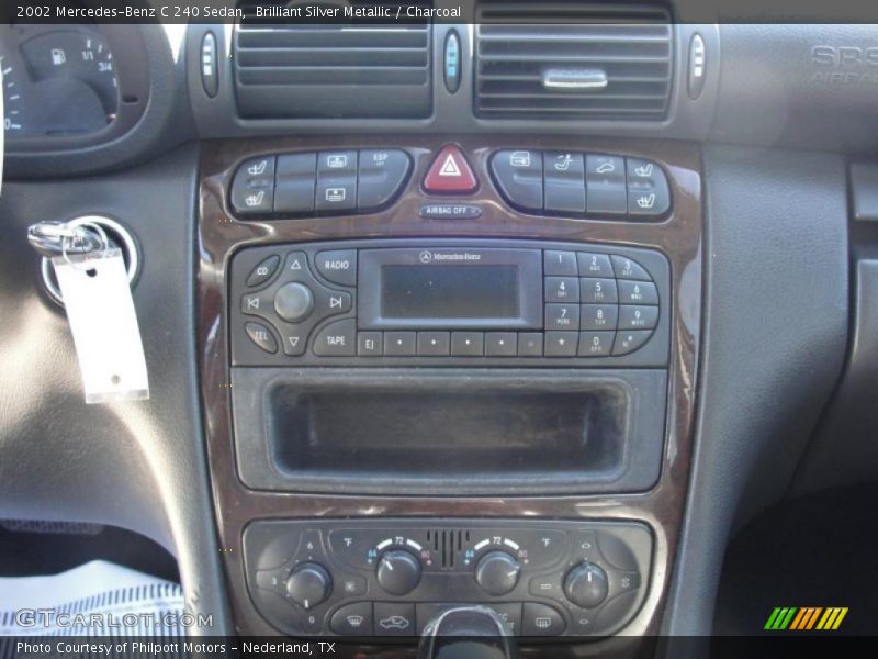 Brilliant Silver Metallic / Charcoal 2002 Mercedes-Benz C 240 Sedan