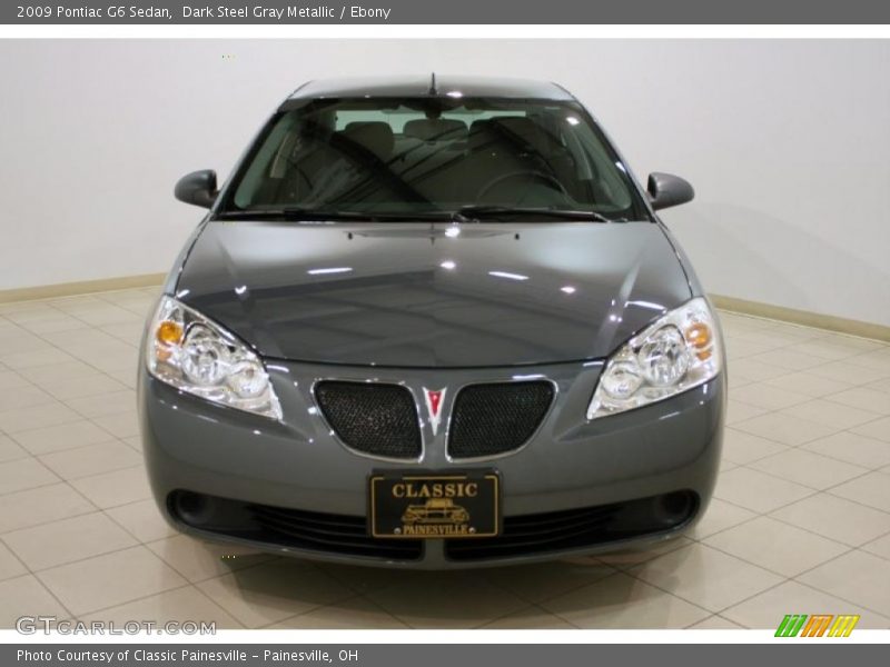 Dark Steel Gray Metallic / Ebony 2009 Pontiac G6 Sedan