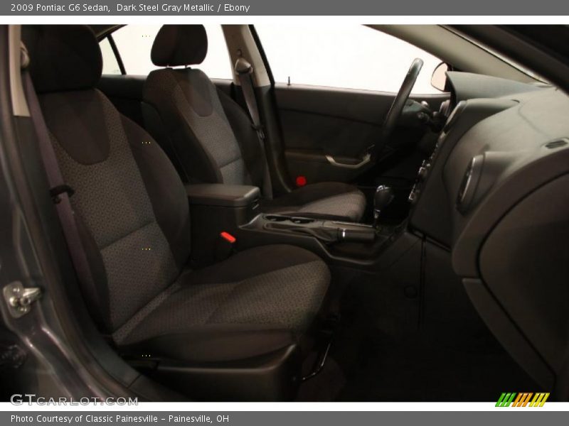 Dark Steel Gray Metallic / Ebony 2009 Pontiac G6 Sedan