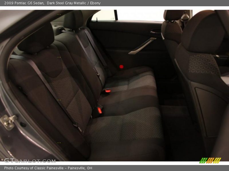 Dark Steel Gray Metallic / Ebony 2009 Pontiac G6 Sedan