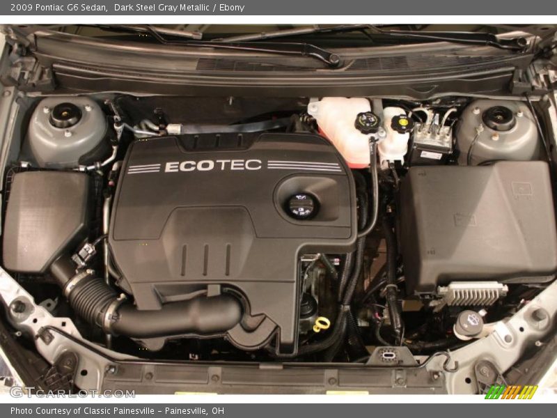 Dark Steel Gray Metallic / Ebony 2009 Pontiac G6 Sedan