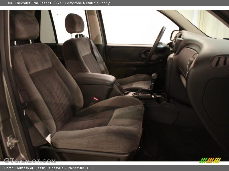 Graystone Metallic / Ebony 2008 Chevrolet TrailBlazer LT 4x4
