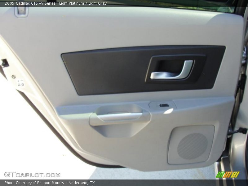 Light Platinum / Light Gray 2005 Cadillac CTS -V Series