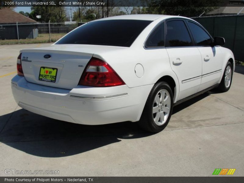 Oxford White / Shale Grey 2006 Ford Five Hundred SEL