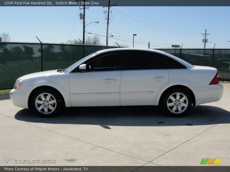 Oxford White / Shale Grey 2006 Ford Five Hundred SEL