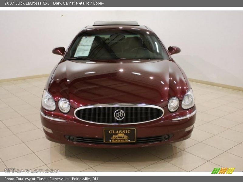 Dark Garnet Metallic / Ebony 2007 Buick LaCrosse CXS