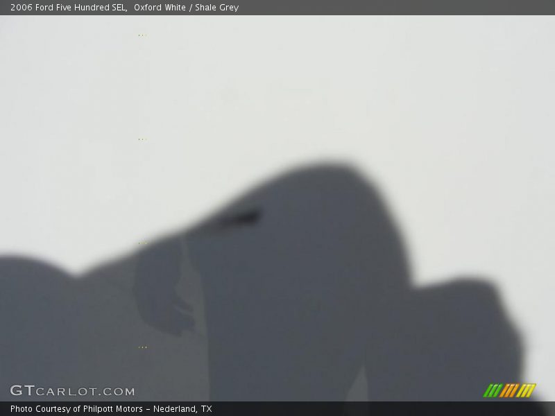 Oxford White / Shale Grey 2006 Ford Five Hundred SEL