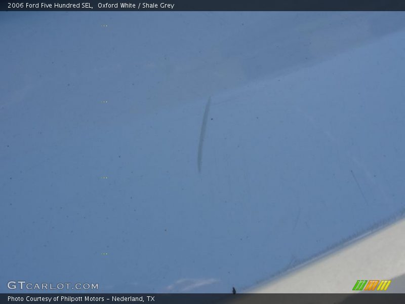 Oxford White / Shale Grey 2006 Ford Five Hundred SEL