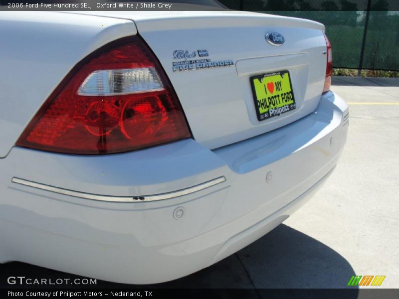 Oxford White / Shale Grey 2006 Ford Five Hundred SEL