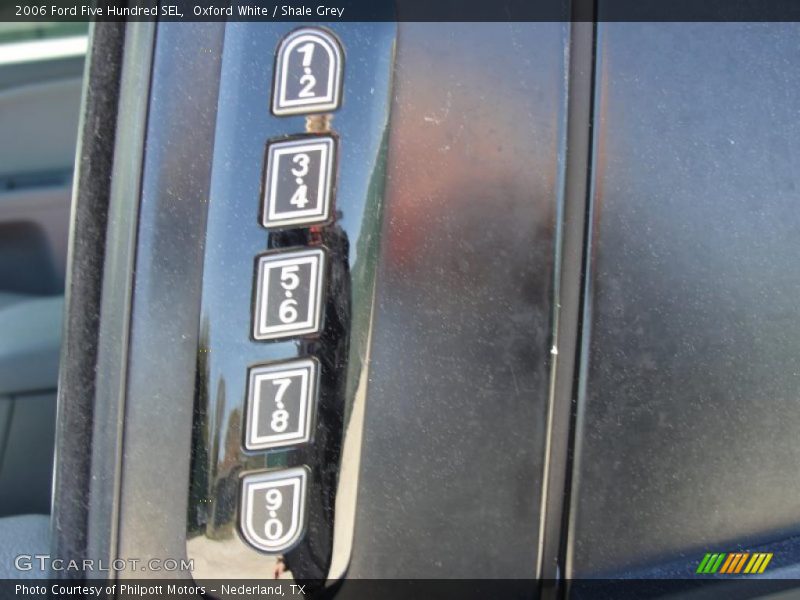 Oxford White / Shale Grey 2006 Ford Five Hundred SEL