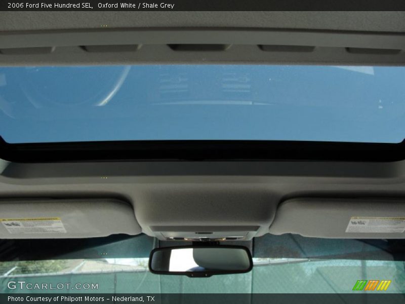Oxford White / Shale Grey 2006 Ford Five Hundred SEL
