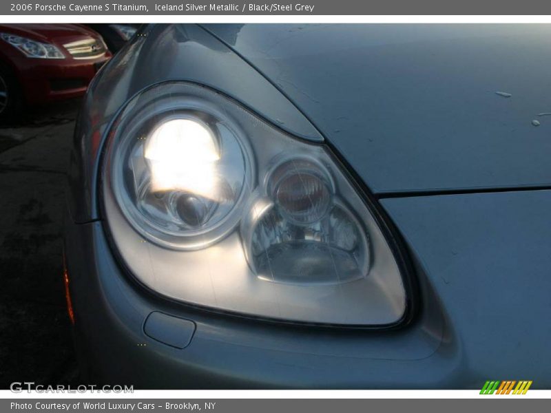 Iceland Silver Metallic / Black/Steel Grey 2006 Porsche Cayenne S Titanium