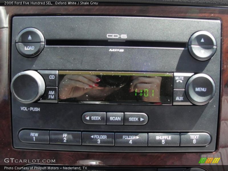 Controls of 2006 Five Hundred SEL