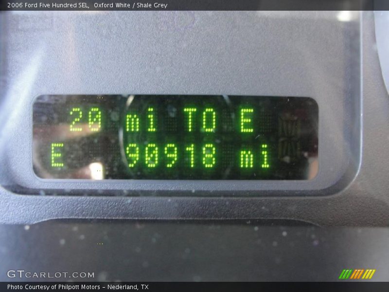 Oxford White / Shale Grey 2006 Ford Five Hundred SEL
