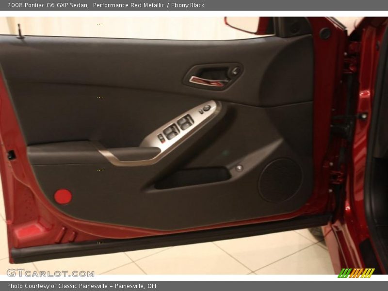 Performance Red Metallic / Ebony Black 2008 Pontiac G6 GXP Sedan