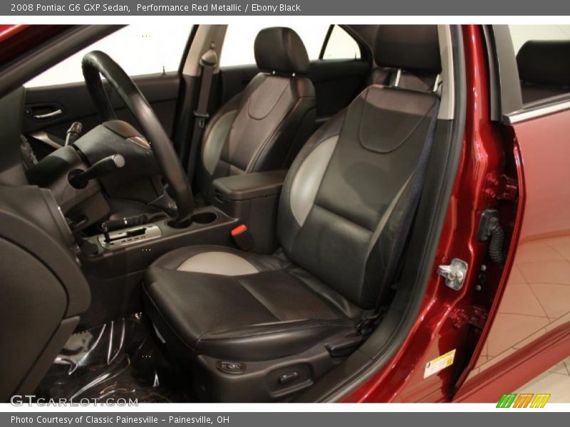  2008 G6 GXP Sedan Ebony Black Interior