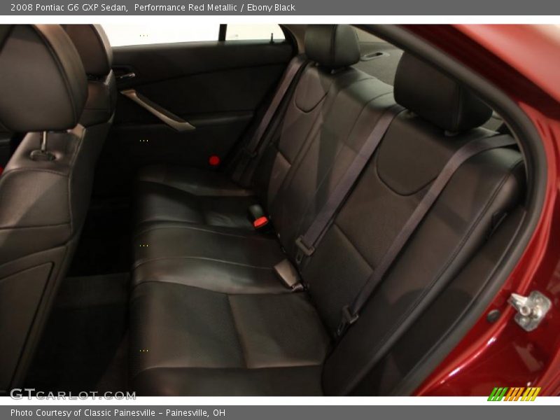  2008 G6 GXP Sedan Ebony Black Interior