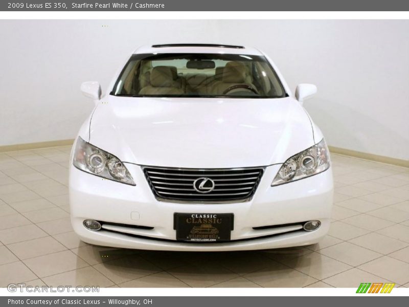 Starfire Pearl White / Cashmere 2009 Lexus ES 350
