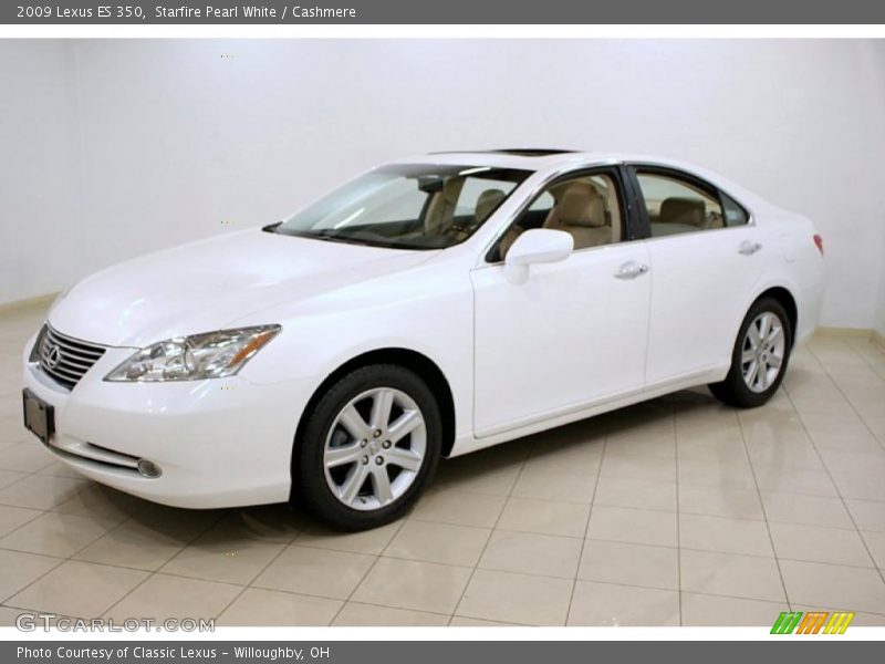 Starfire Pearl White / Cashmere 2009 Lexus ES 350