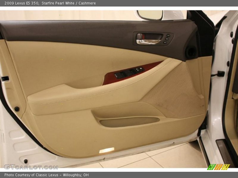 Starfire Pearl White / Cashmere 2009 Lexus ES 350