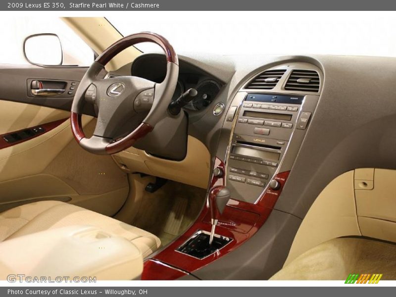 Starfire Pearl White / Cashmere 2009 Lexus ES 350