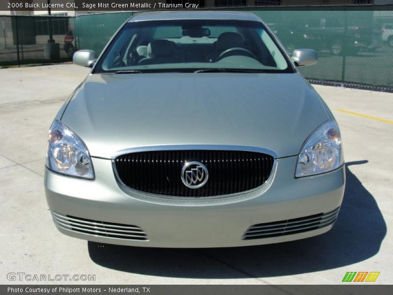 Sage Mist Green Metallic / Titanium Gray 2006 Buick Lucerne CXL
