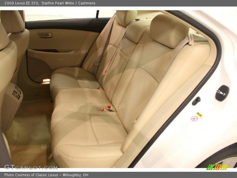 Starfire Pearl White / Cashmere 2009 Lexus ES 350