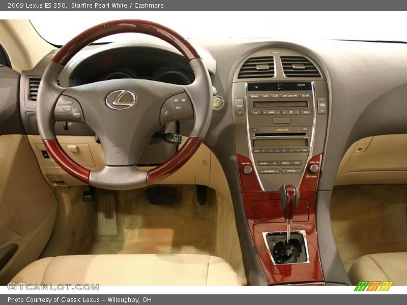 Starfire Pearl White / Cashmere 2009 Lexus ES 350