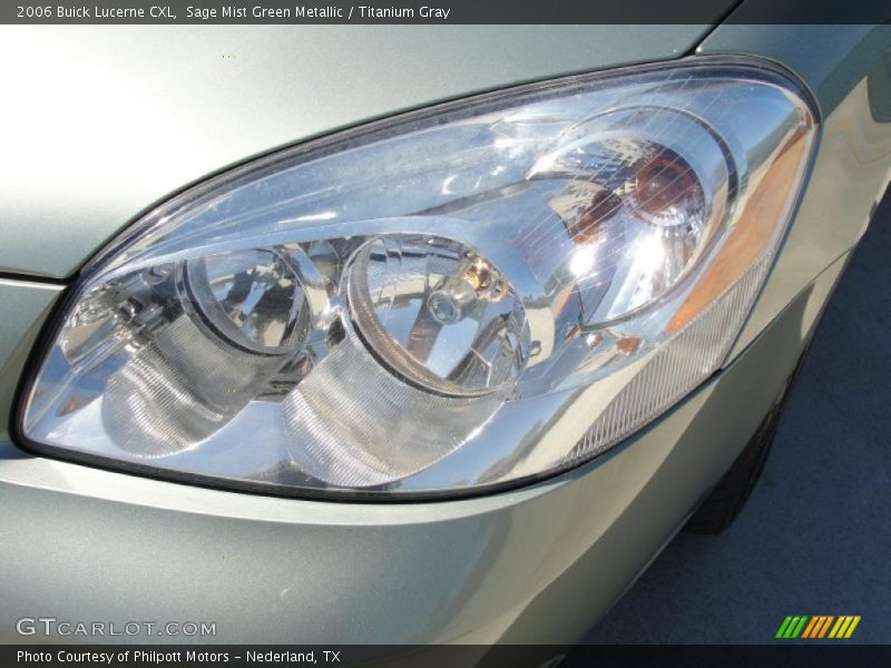 Sage Mist Green Metallic / Titanium Gray 2006 Buick Lucerne CXL