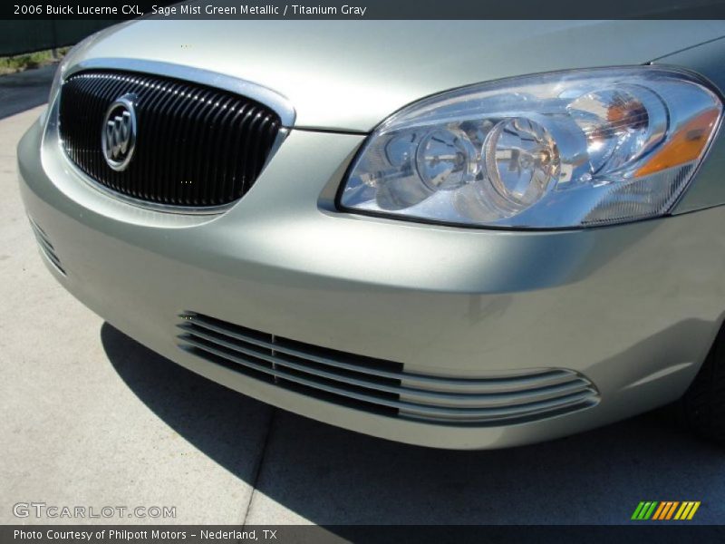 Sage Mist Green Metallic / Titanium Gray 2006 Buick Lucerne CXL