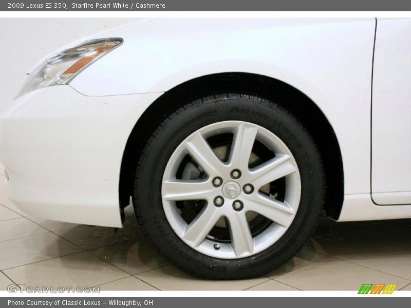 Starfire Pearl White / Cashmere 2009 Lexus ES 350